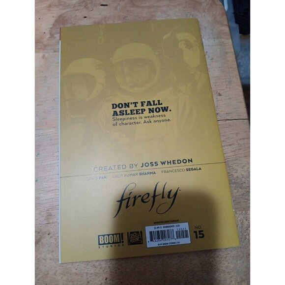 Boom! Studios Firefly #15 Animated Series Variant 2020 - Picture 2 of 2